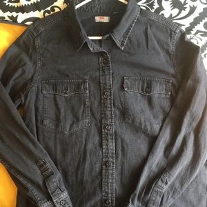 Levi Black Denim Jacket